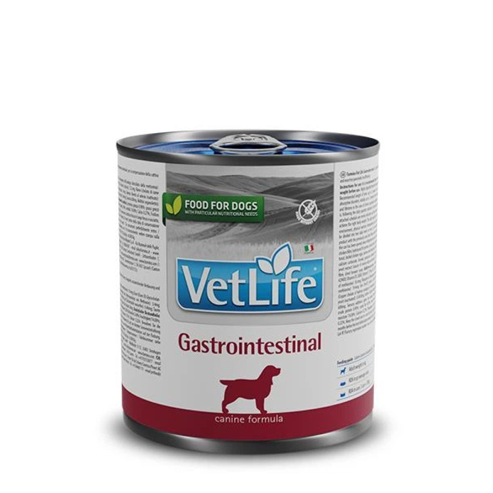 Вологий корм Farmina Vet Life Gastrointestinal для собак при захворюванні ШКТ, 300 г