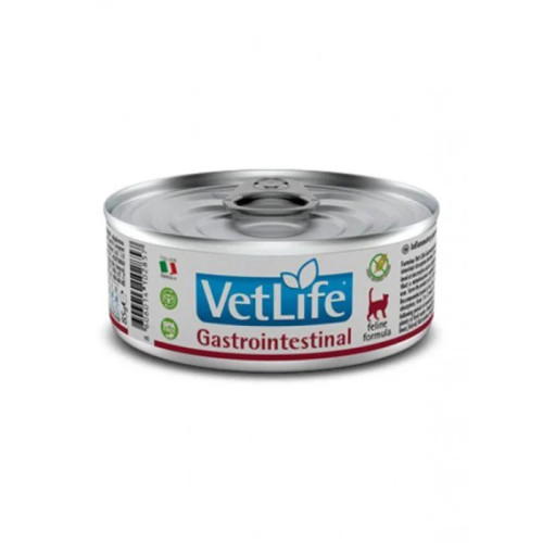 Вологий корм Farmina Vet Life Gastrointestinal для котів, при захворюванні ШКТ, 85 г