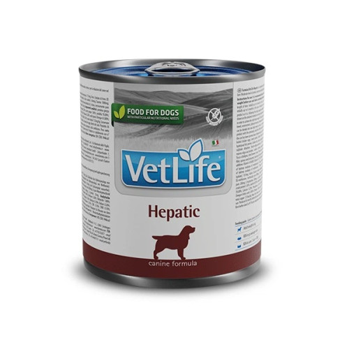 Вологий корм Farmina Vet Life Hepatic для собак дієтичне харчування при хронічній печінковій недостатності, 300 г
