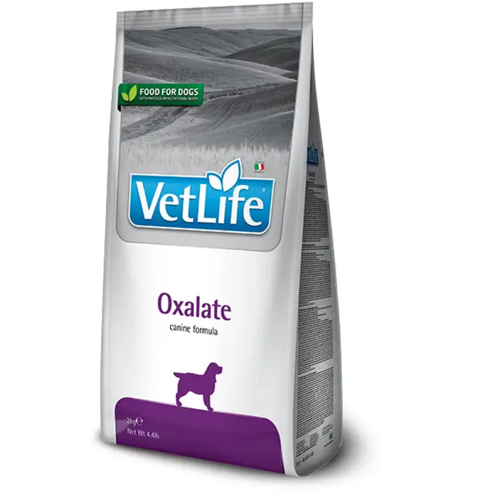 Сухий лікувальний корм Farmina Vet Life Oxalate для собак для скорочення утворення оксалатних, уратних і цистинових каменів, 2 кг