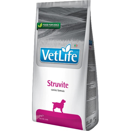 Сухий лікувальний корм Farmina Vet Life Struvite для собак для розчинення струвітних каменів і скорочення рецидивів утворення струвітних каменів,2 кг