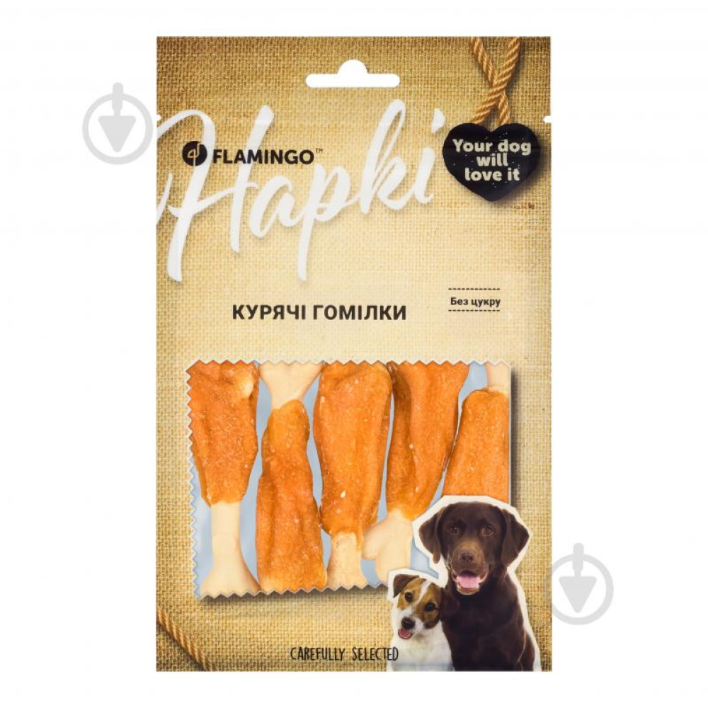 Flamingo Курячі гомілки для собак 75 г