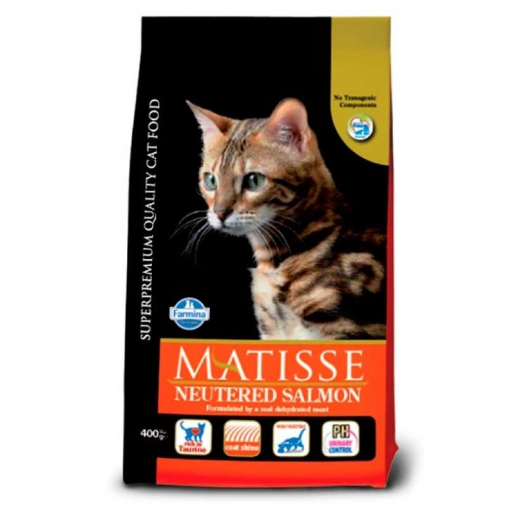 Сухий корм Farmina Matisse Neutered Salmon для стерилізованих кішок, з лососем